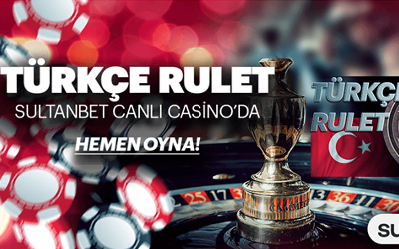 Türkçe Rulet oyunu, Türk kurpiyerler eşliğinde canlı rulet keyfi Sultanbet'te kazandırıyor. Canlı Casino